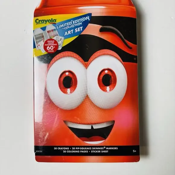 2025 CRAYOLA Limited Edition Retired Colors Art Set New Sealed 60 Pieces Angie - Picture 2 of 12